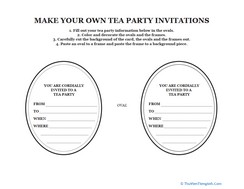 Tea Party Invites