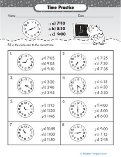 Telling Time with Punctual Pete