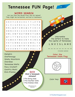 Tennessee Trivia Page