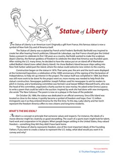 Statue of Liberty History