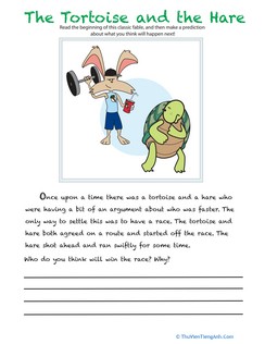 The Tortoise and the Hare Fable
