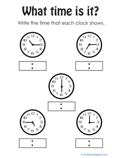Telling the Time 2