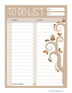 To Do List