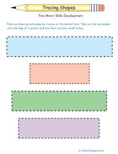 Tracing Shapes: Rectangles