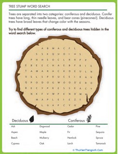 Tree Word Search