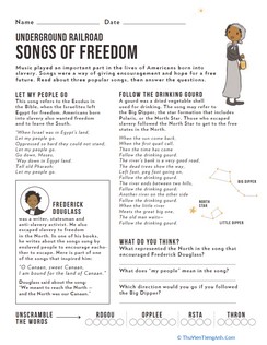 Underground Railroad: Songs of Freedom