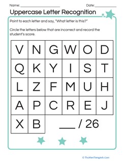 Uppercase Letter Recognition