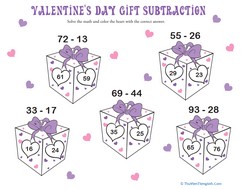 Valentine’s Day Gift Subtraction