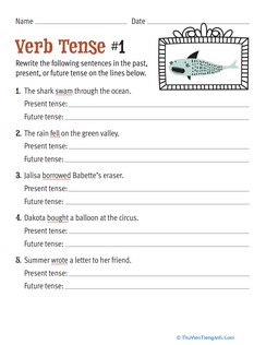 Verb Tense #1
