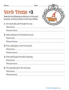 Verb Tense #3