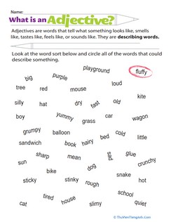 What is an Adjective?