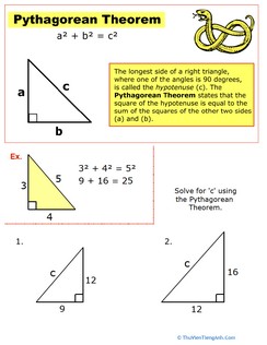 What is the Pythagorean Theorem?