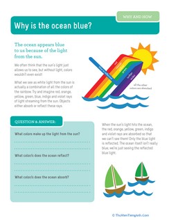 Why is the Ocean Blue?