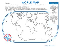World Map Activity