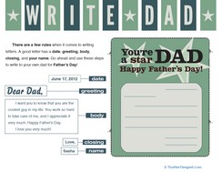 Write a Card to Dad