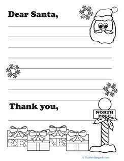 Write Santa A Letter