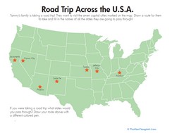 Road Trip Map