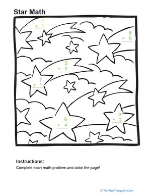 Add and Color: Stars