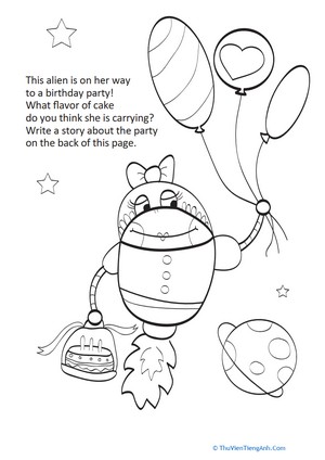 Story Starter: Alien Birthday Party
