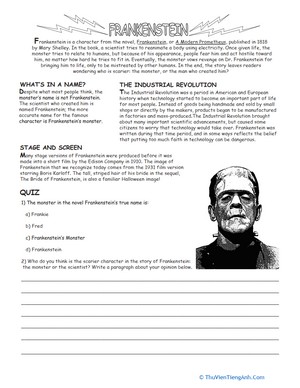 All About Frankenstein