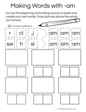 Making Words with -am