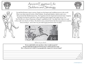 Ancient Egypt Soliders and Strategy