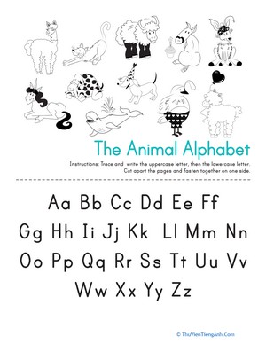 Make an Alphabet Mini Book