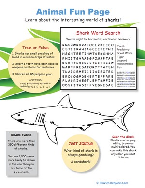 Savage Shark Sheet!