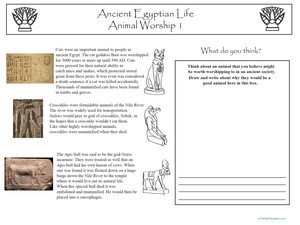 Animal Worship in Ancient Egypt