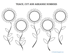Arranging Numbers: Flowers