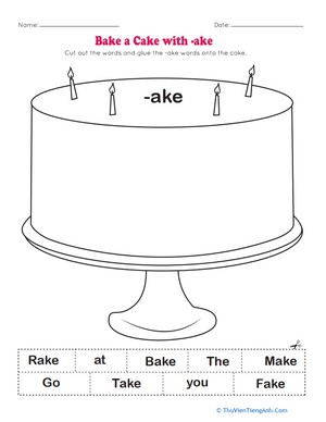 Bake a Cake with -ake!