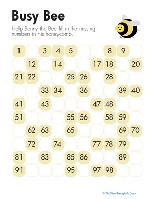 Missing Numbers: Counting Bee
