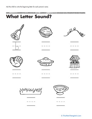 Beginning Letters