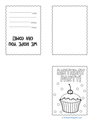 Make Your Own Birthday Invitations #2