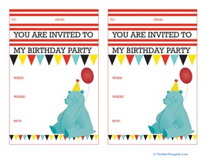 Cute Birthday Invitations