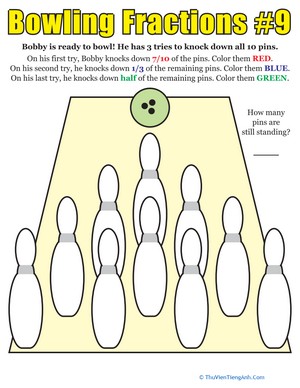 Bowling Fractions #9