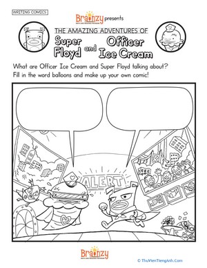 Brainzy Presents: The Amazing Adventures of Super Floyd and Officer Ice Cream