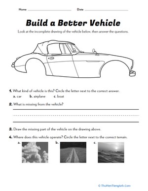 Build a Better Vehicle 1