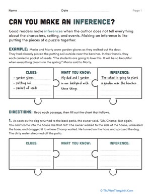 Can You Make an Inference?