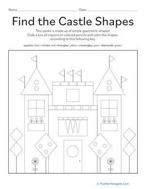 Find the Castle Shapes