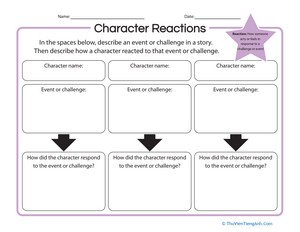 Character Reactions