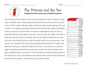 Character Traits: The Princess and the Pea
