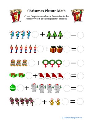 Christmas Picture Math