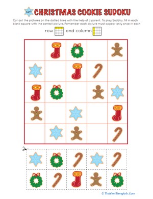 Christmas Cookie Sudoku