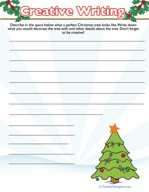 Christmas Tree Writing Prompt