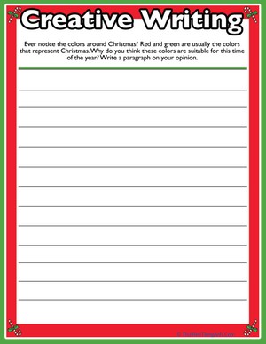Christmas Creative Writing Prompt