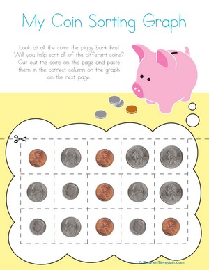 Picture Graph: Sorting Coins
