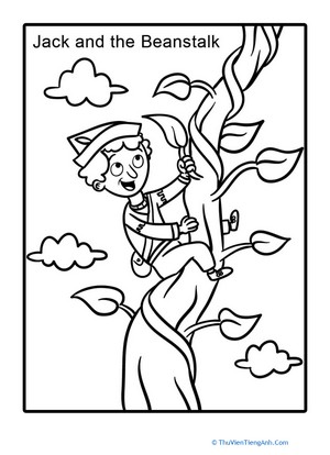 Jack and the Beanstalk Coloring