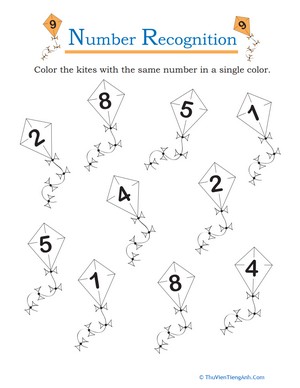 Color the Kite Numbers