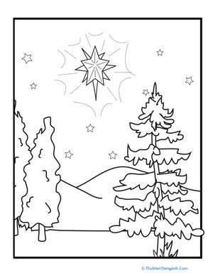 Coloring Page for Christmas